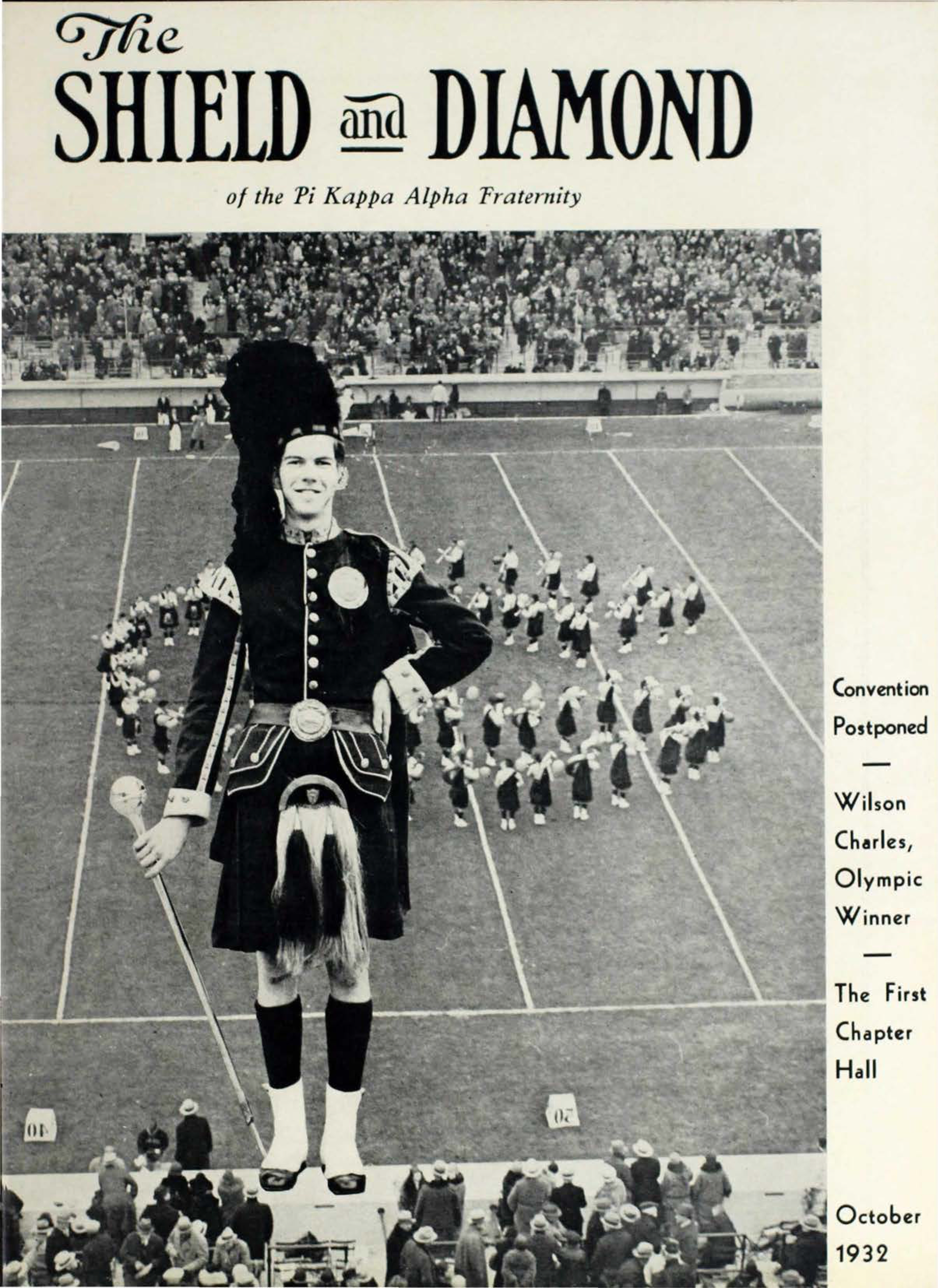 Shield and Diamond, Vol. 42, No. 1, October 1932